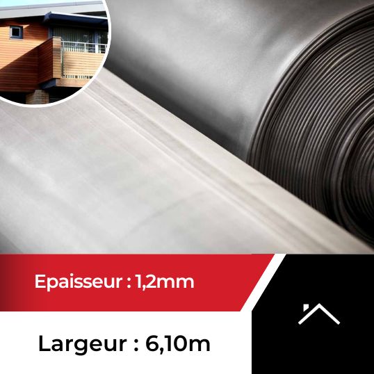 EPDM toiture 1.2 - 6,10m