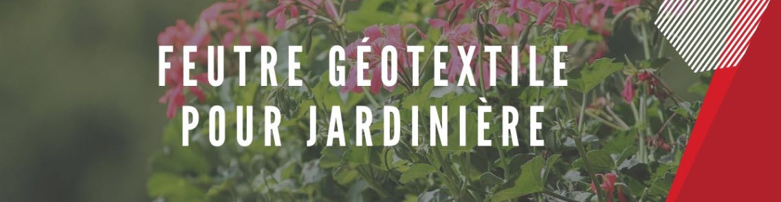 Feutre géotextile pour jardin