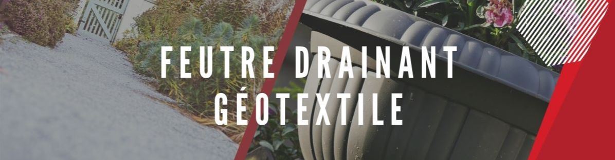 feutre de drainage Geotextile