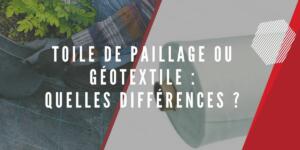 Toile de paillage ou géotextile