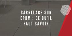 Carrelage EPDM