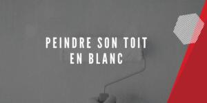 Peindre son toit en blanc contre la chaleur